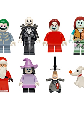 LEGO乐高 圣诞夜惊魂 21351 人仔 圣诞老人 莎莉小狗零零