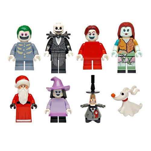 LEGO乐高圣诞夜惊魂21351人仔