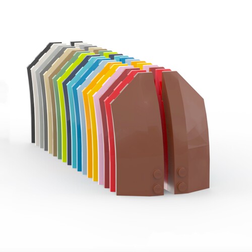 乐高41749右41750左楔形件