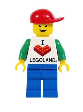 LEGO乐高乐园限定人仔LLP006 legoland人仔身体973pb1941c01