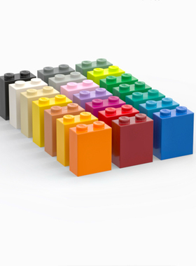 乐高LEGO 浅灰色 3245 4211564 1x2x2 支柱 墙壁板