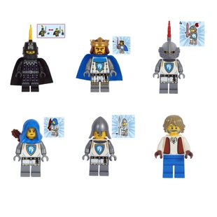 LEGO乐高 31168城堡人仔 蛇骑士 国王 弓箭手 矛兵 铁匠