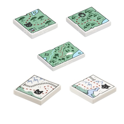 乐高LEGO丛林探险地图3068