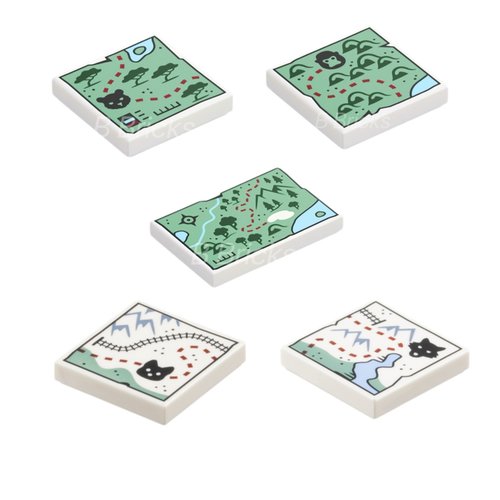 乐高LEGO丛林探险地图3068