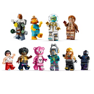 乐高LEGO 堡垒之夜77080空投77081小猫咪77082狂欢洞穴 人仔