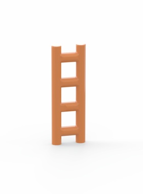 LEGO乐高 中肉色7307 小梯子 栅栏 人仔手持件 6535361