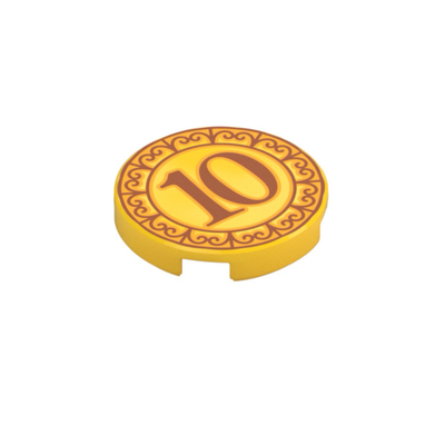 乐高LEGO黄色14769pb774硬币