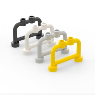 1x4 围栏 护栏 LEGO乐高 黑色408326 40046 栅栏 黄色 4083