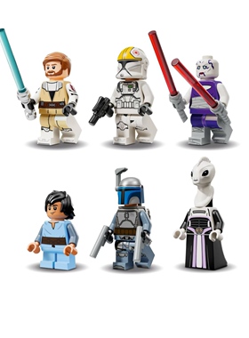 乐高LEGO 星战75432 75433人仔 克诺比 文崔斯 詹戈费特 拉玛苏