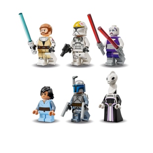 乐高LEGO 星战75432 75433人仔 克诺比 文崔斯 詹戈费特 拉玛苏