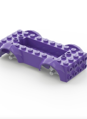 LEGO乐高 11650c02 5x10x2-1/2汽车底盘 深紫色