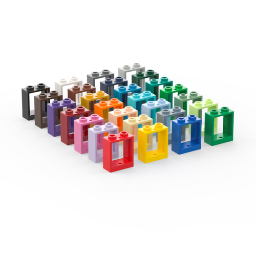 乐高LEGO605921x2x2窗框