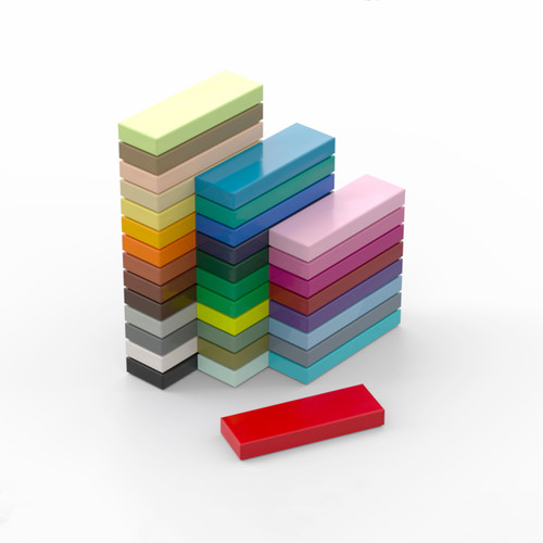 光面板沙绿色乐高63864零件