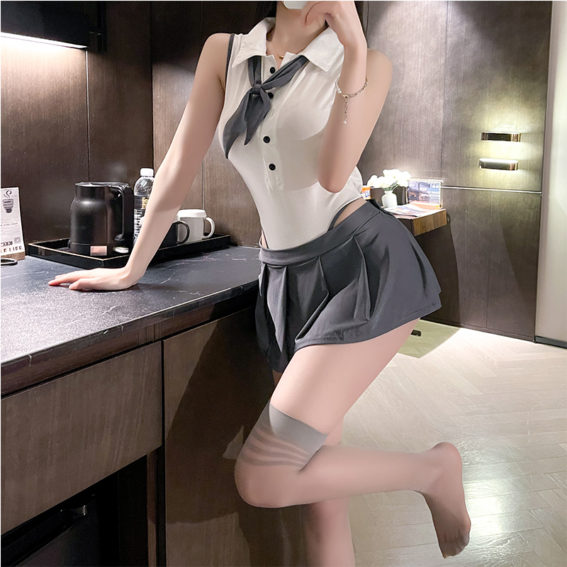 性感睡衣房事高级潮cos大码胖MM纯欲诱惑校园学院jk制服短裙套装