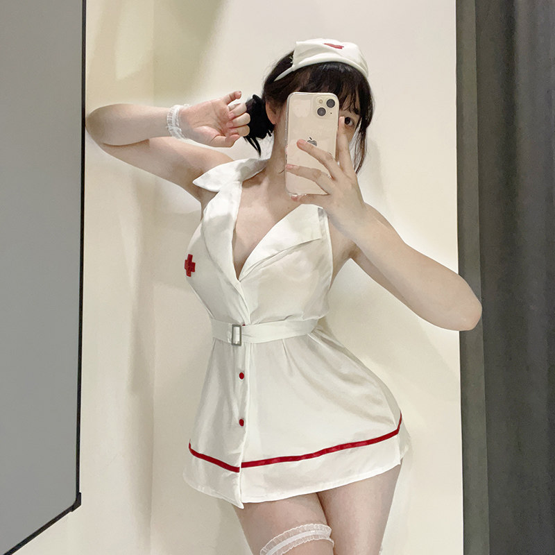 大码性感护士制服套装2026新款火辣诱惑角色扮演情侣趣味情调内衣
