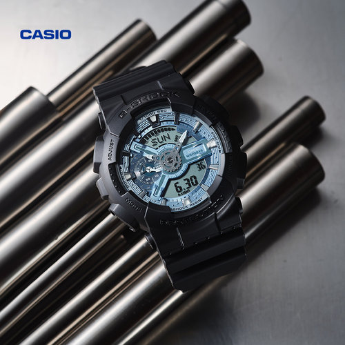 卡西欧GA-110CD彩色表盘手表