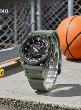 【新年礼物】卡西欧官方旗舰店AQ-S820W潮流大表盘太阳能手表男