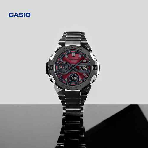 卡西欧明星同款黑武士运动男表