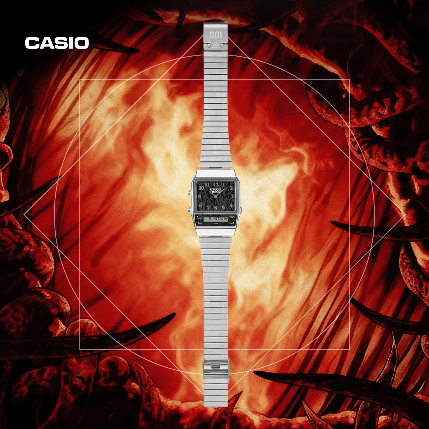 卡西欧怪奇物语联名款手表