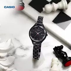 [Gift] Casio official store She-4062 Simple Business Analog Student Watch for Women Casio Sheen