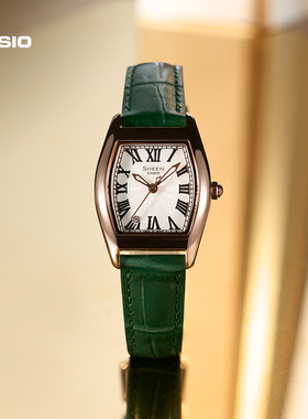 【新年礼物】卡西欧旗舰店SHE-4564小酒桶系列优雅时尚手表 SHEEN