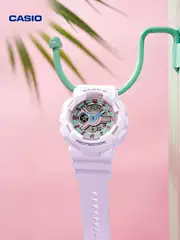 [Gift] Casio Flagship Store Ba-110Xpm Symphony Elf Sports Watch Casio Official Baby-G