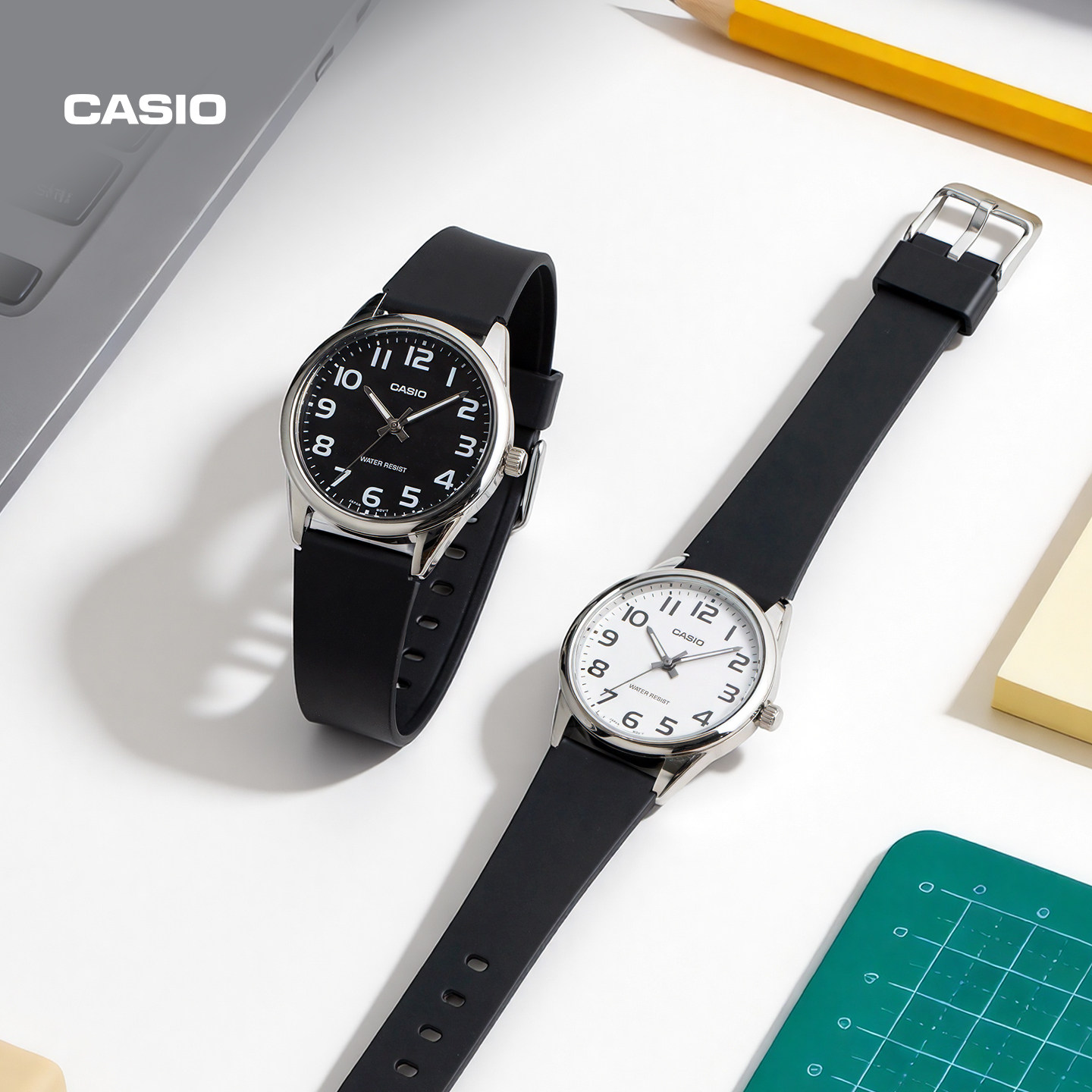 卡西欧官方旗舰店指针考试手表礼盒MTP-C666学生手表男女CASIO