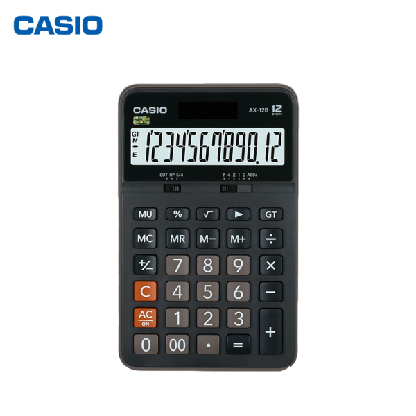 Casio/卡西欧AX-12B计算器办公商务送礼台式计算机