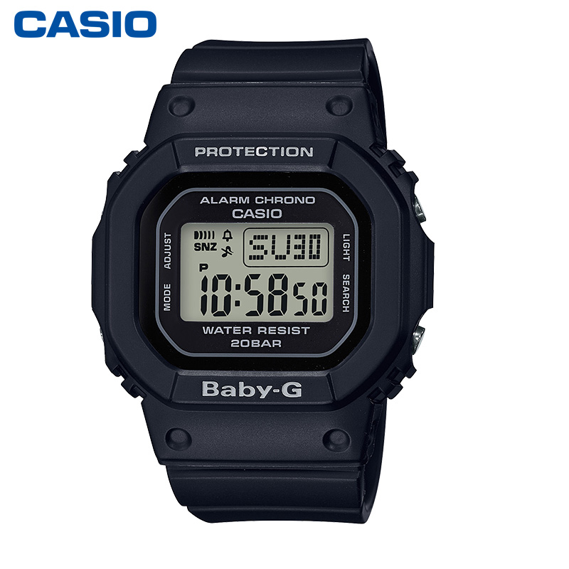 casio旗艦店BGD-560運動防水女士手表卡西歐官網BABY-G官方正品
