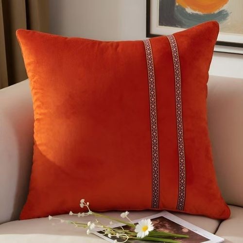 简约纯色客厅不含芯长方形抱枕