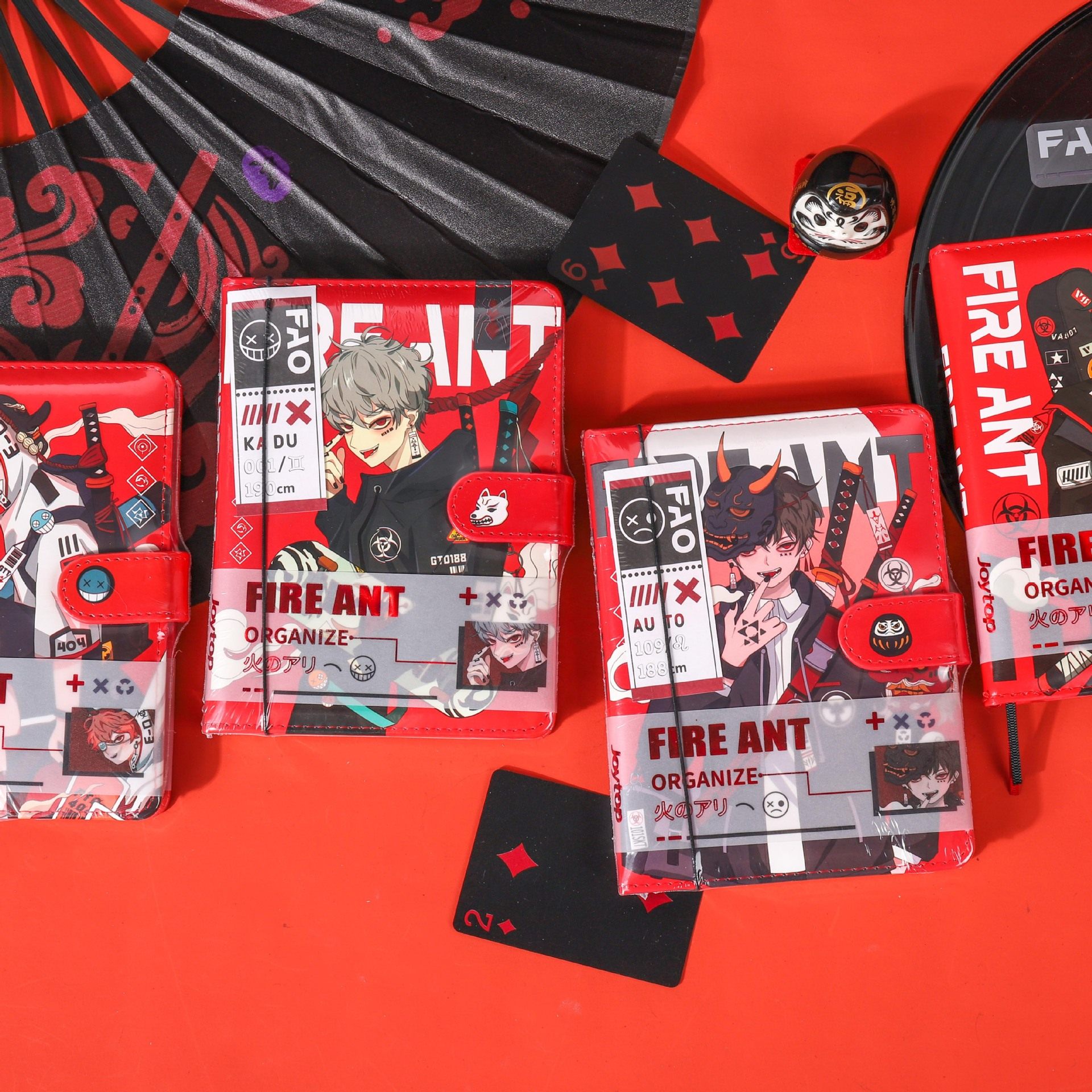 Joytop悦木 FAO系列动漫磁扣本A5/A6 彩色内页二次元手账本