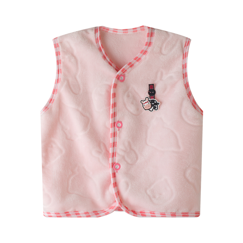 Gilet enfant en corail - Ref 2068279 Image 1