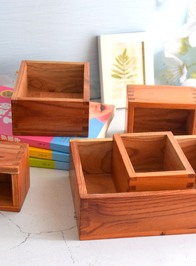 新品实木制书房纸张文件收纳木盒A1A2A3A4A5A6A7A8全尺寸高度定做