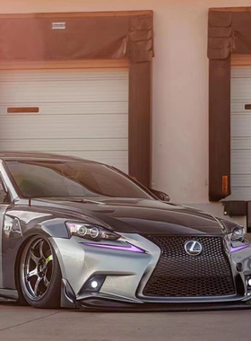 热销适用于雷克萨斯IS13-17款日行灯前大灯改装LED灯超亮炫酷