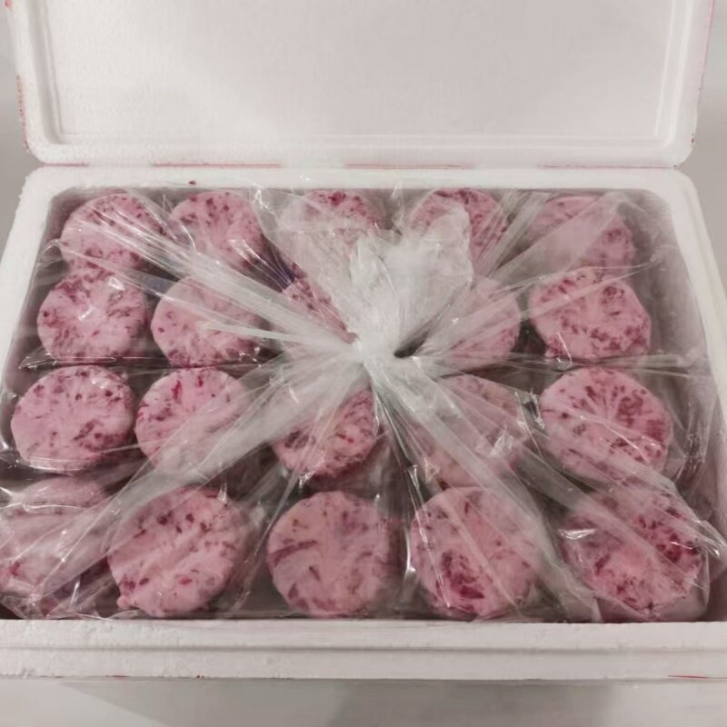 香妃玫瑰鲜花饼40g/个满口玫瑰清甜酥口摆摊糕点冷冻鲜花饼半成品
