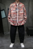 秋风男装鹿皮绒盘扣复古夹克唐装汉服外套XZ301D-2/JK35-P105，男装夹克，星座301D-2(原钱塘4011)