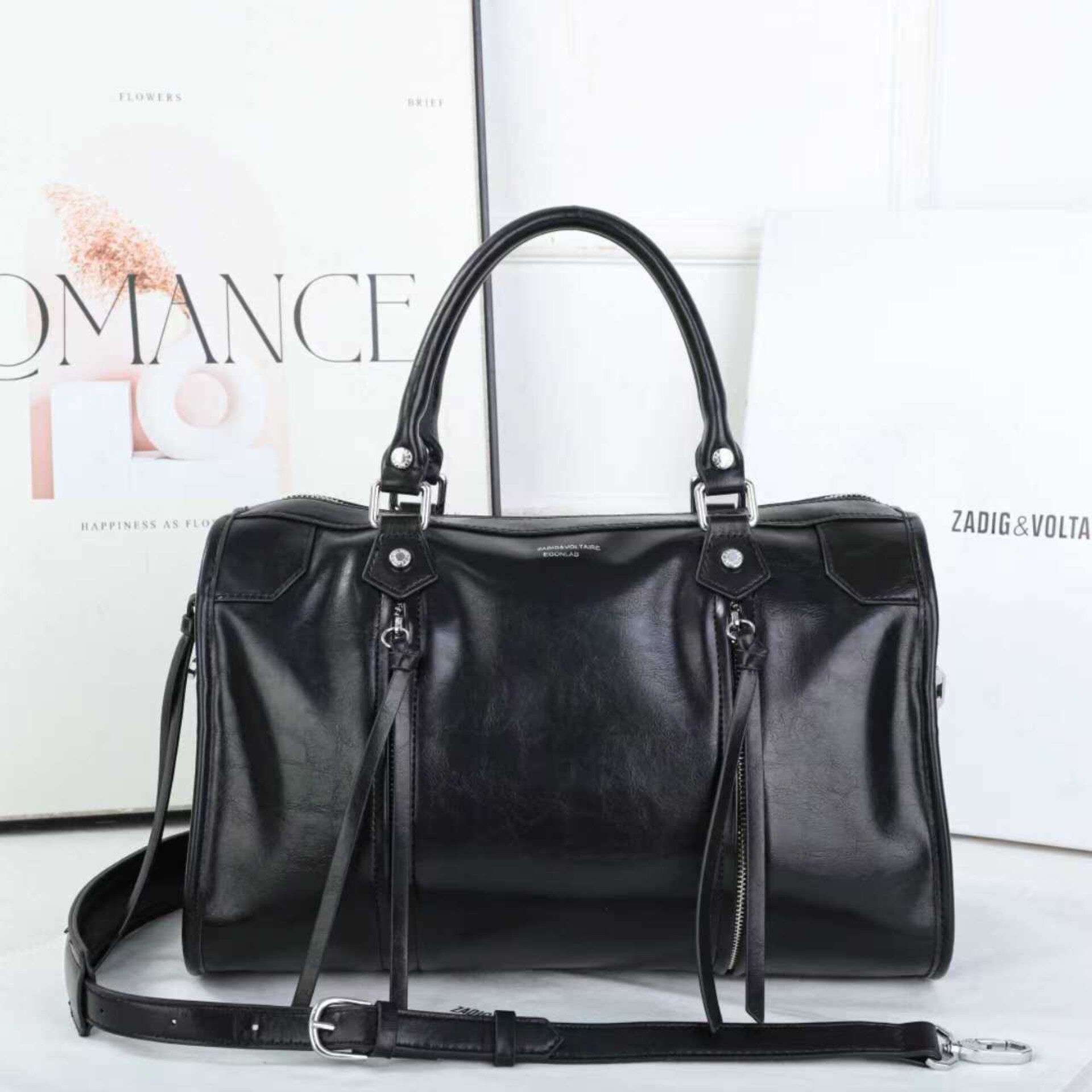 真皮手提包头层牛皮男包背包手提斜挎包短途旅行包出差大容量商务