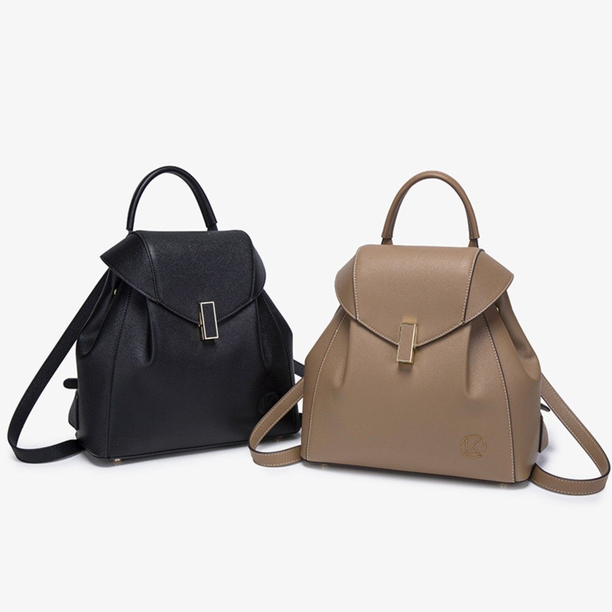 复古真皮双肩包女小背包头层牛皮小型轻便女士双肩背包小包女包