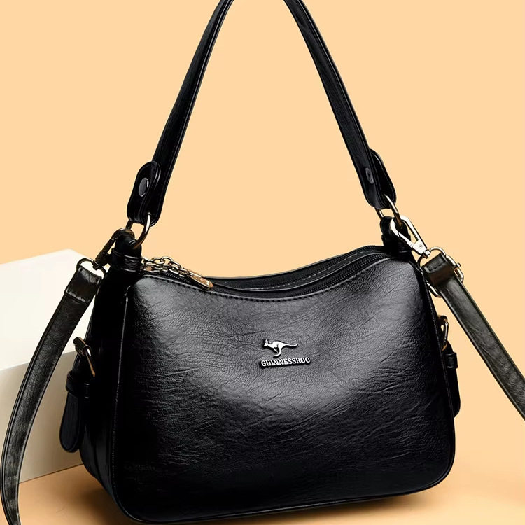 Aman复古绣线腋下包包女2026新款春季黑色上班通勤包单肩斜挎包女,箱包皮具/热销女包/男包,通用款女包,淘宝优惠券,粉丝福利购,淘宝优惠卷