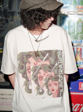 CII Inspiration瞬差-欧美街头创意#10 潮牌印花T恤-蛇蝎美人
