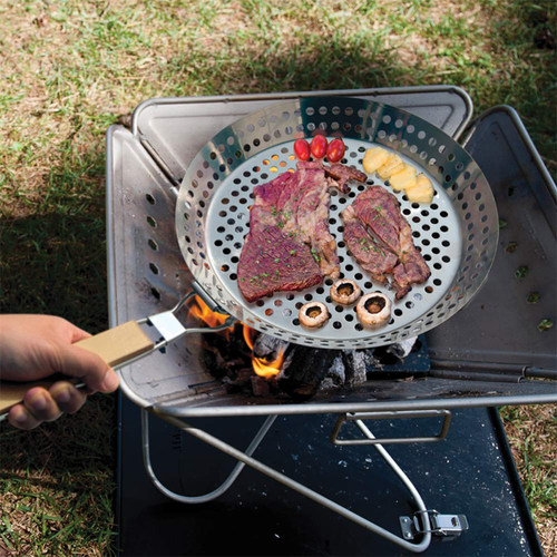 bbq折叠多功能野炊不粘烤肉盘