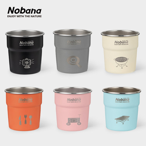 nobana水杯304不锈钢材质