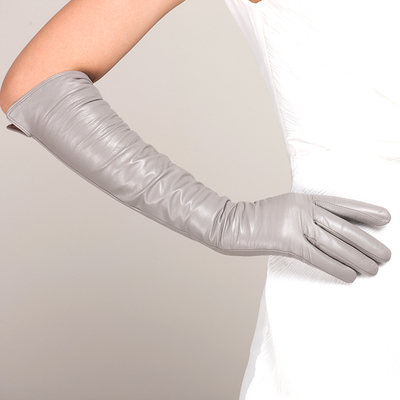 凡高进口真皮长款9022-44手套