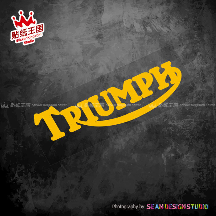 Triumph凯旋Trident 660 SpeedTwin 900 T120 Thruxton反光贴纸08