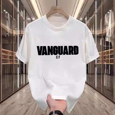 大牌外贸专柜尾货捡漏~夏季潮牌重磅纯棉短袖T恤男女宽松大码上衣