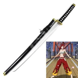 妖精的尾巴 艾露莎COS木刀 日本动漫COSPLAY武器道具玩具木刀木制