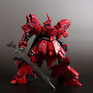 100 沙扎比高达卡版 拼装 现货成品 星海板喷 模型卡沙 万代MG