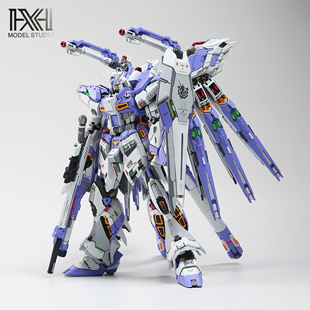 星海板喷 VT V-TIGER 威虎海牛 牛育胶GK造型 合金骨架高达成品