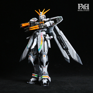 星海板喷万代模型RG 神高达1/144  改色 GOD G高达成品 现货