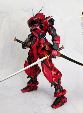 尼尔森PG红异端 万代PG异端改 战国迷惘敢达 赤之侍鬼